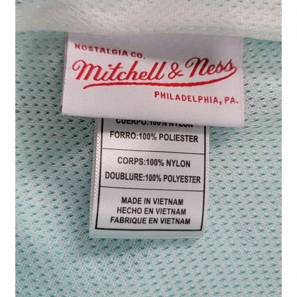 Mitchell & Ness Authentic Warm Up Jacket Vancouver Grizzlies 1995-96 - Picture 10 of 11